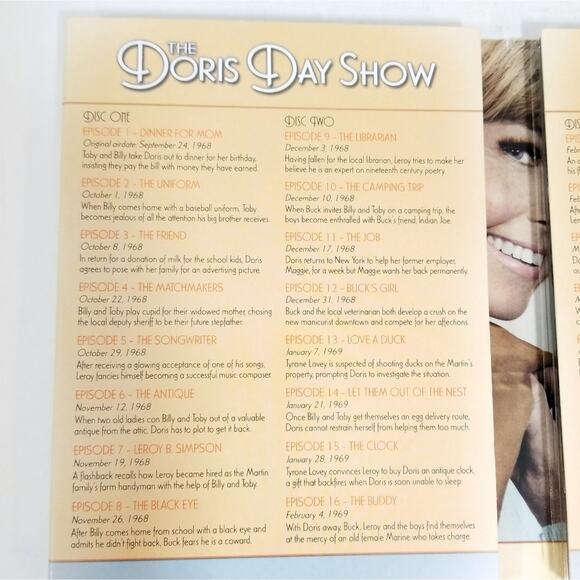 The Doris Day Show Season One 1 DVD 4 disc set - Picture 6 of 7
